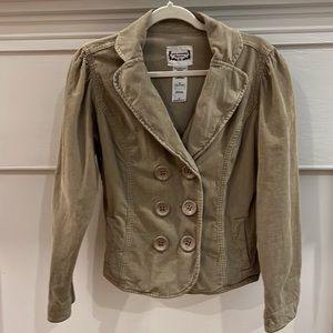 LEVI STRAUS Signature Corduroy Tan Jacket.  Size Medium